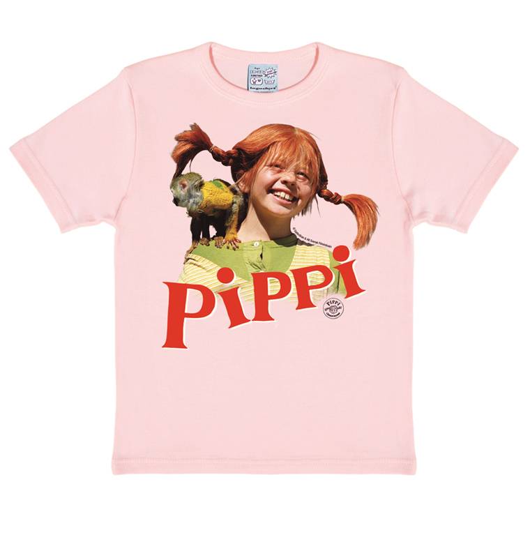 Logoshirt Pippi Langstrumpf & Herr Nilsson - T-Shirt Print - Kinder im Angebot