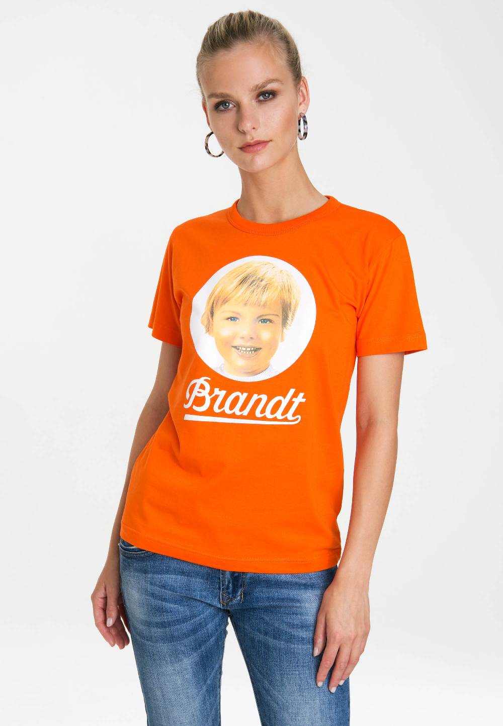 Logoshirt Brandt - 70's - Logo - T-Shirt Print - Damen Blitzverkäufe
