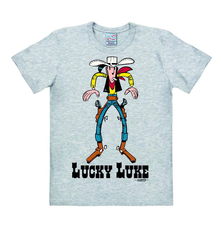 Logoshirt Lucky Luke - Showdown - T-Shirt Print - Herren Versandkostenfrei