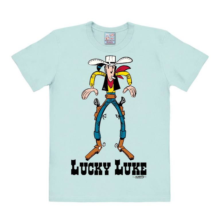 Logoshirt Lucky Luke - Showdown - T-Shirt Print - Herren Versandkostenfrei