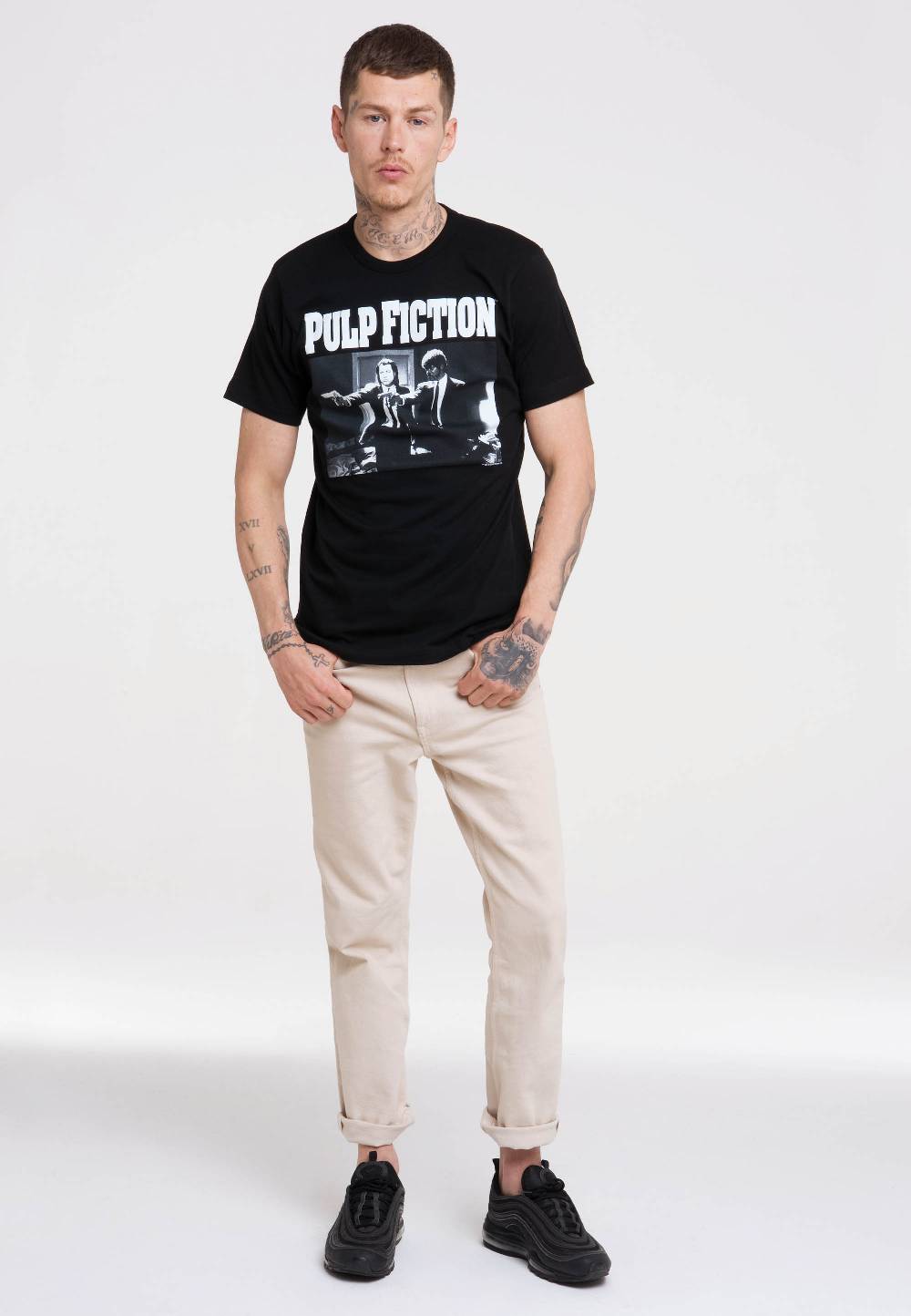 Logoshirt Pulp Fiction - Vincent Vega & Jules Winnfield - T-Shirt Print - Herren Großer Ausverkauf