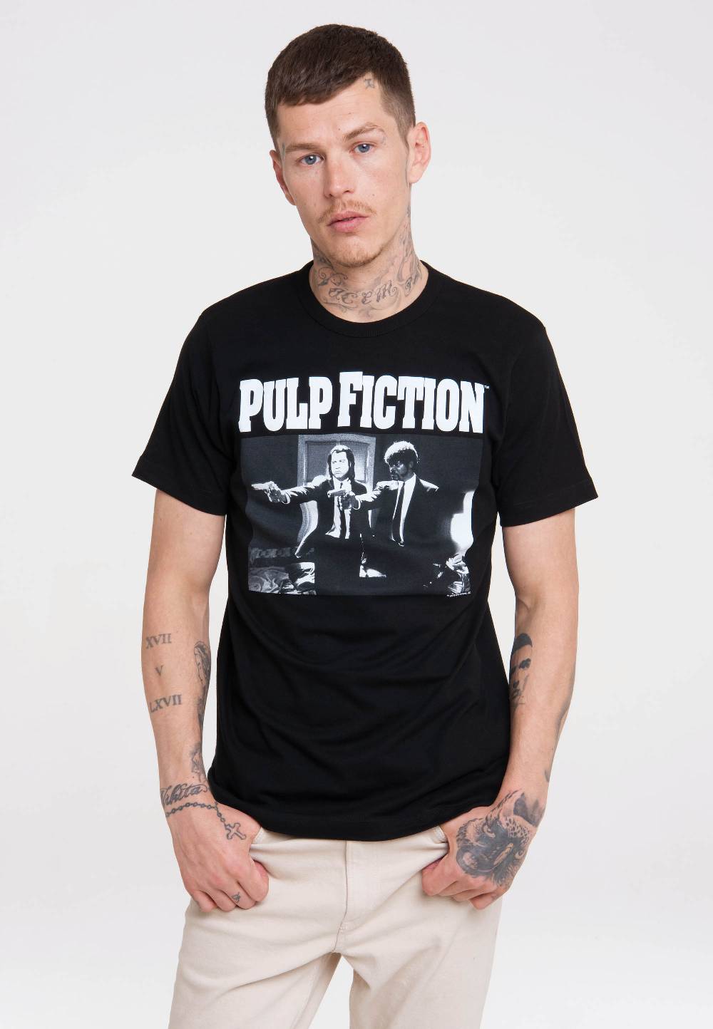 Logoshirt Pulp Fiction - Vincent Vega & Jules Winnfield - T-Shirt Print - Herren Großer Ausverkauf