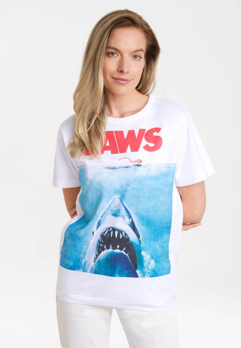 Logoshirt Der Weisse Hai - Jaws - T-Shirt Print - Damen Jubiläumsangebot