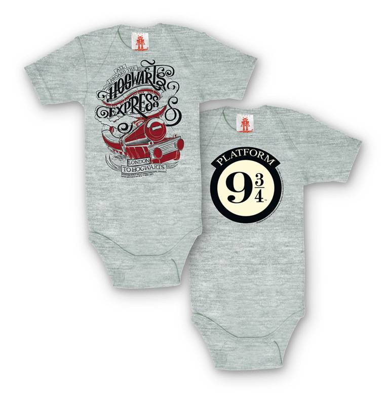 Logoshirt Harry Potter - Hogwarts Express - Gleis 9 3/4 - Baby Body - Kurzarm - 2er Set Heißer Verkauf