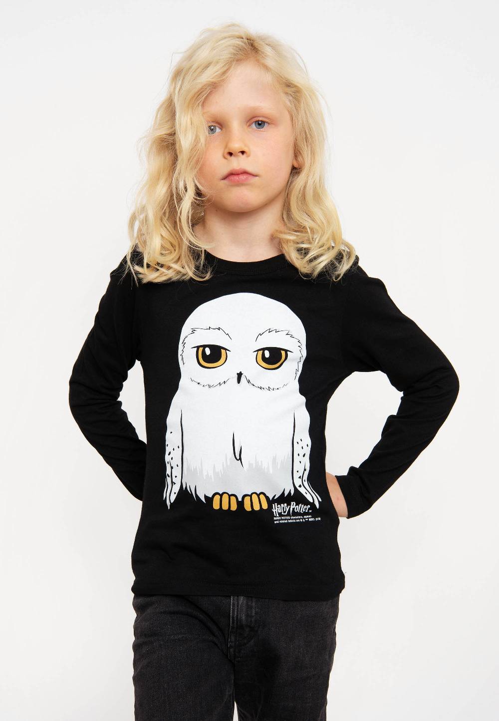 Logoshirt Harry Potter - Hedwig - Langarmshirt - Print - Kinder Räumungsverkauf