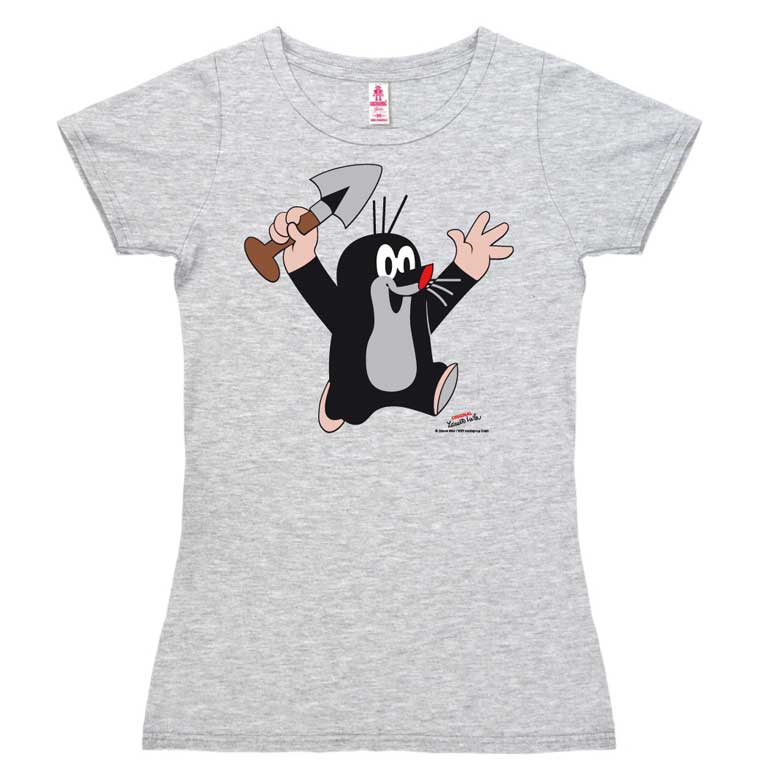 Logoshirt Der kleine Maulwurf - Juhu - T-Shirt Print - Damen Kauf eins, bekomm eins gratis
