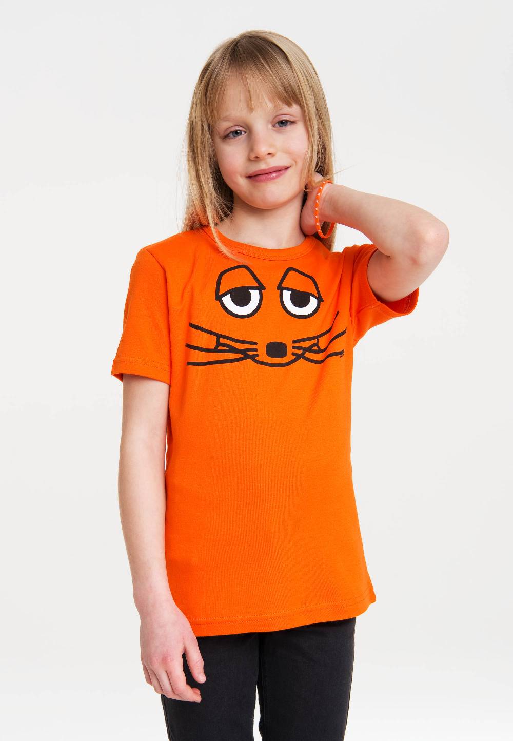 Logoshirt Die Sendung mit der Maus - Die Maus - Gesicht - T-Shirt Print - Kinder Tiefpreis