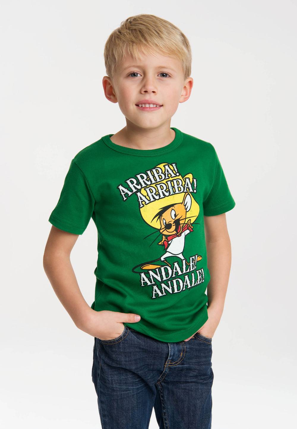 Logoshirt Looney Tunes - Speedy Gonzales - Arriba! Andale! - T-Shirt Print - Kinder Letzte 3 Tage
