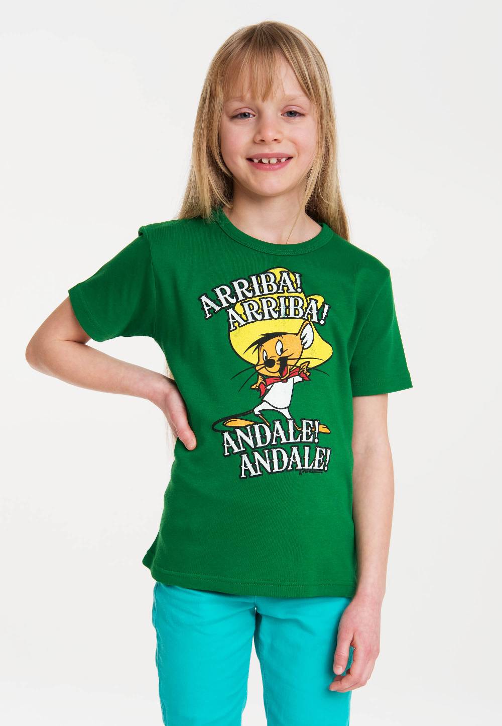 Logoshirt Looney Tunes - Speedy Gonzales - Arriba! Andale! - T-Shirt Print - Kinder Letzte 3 Tage