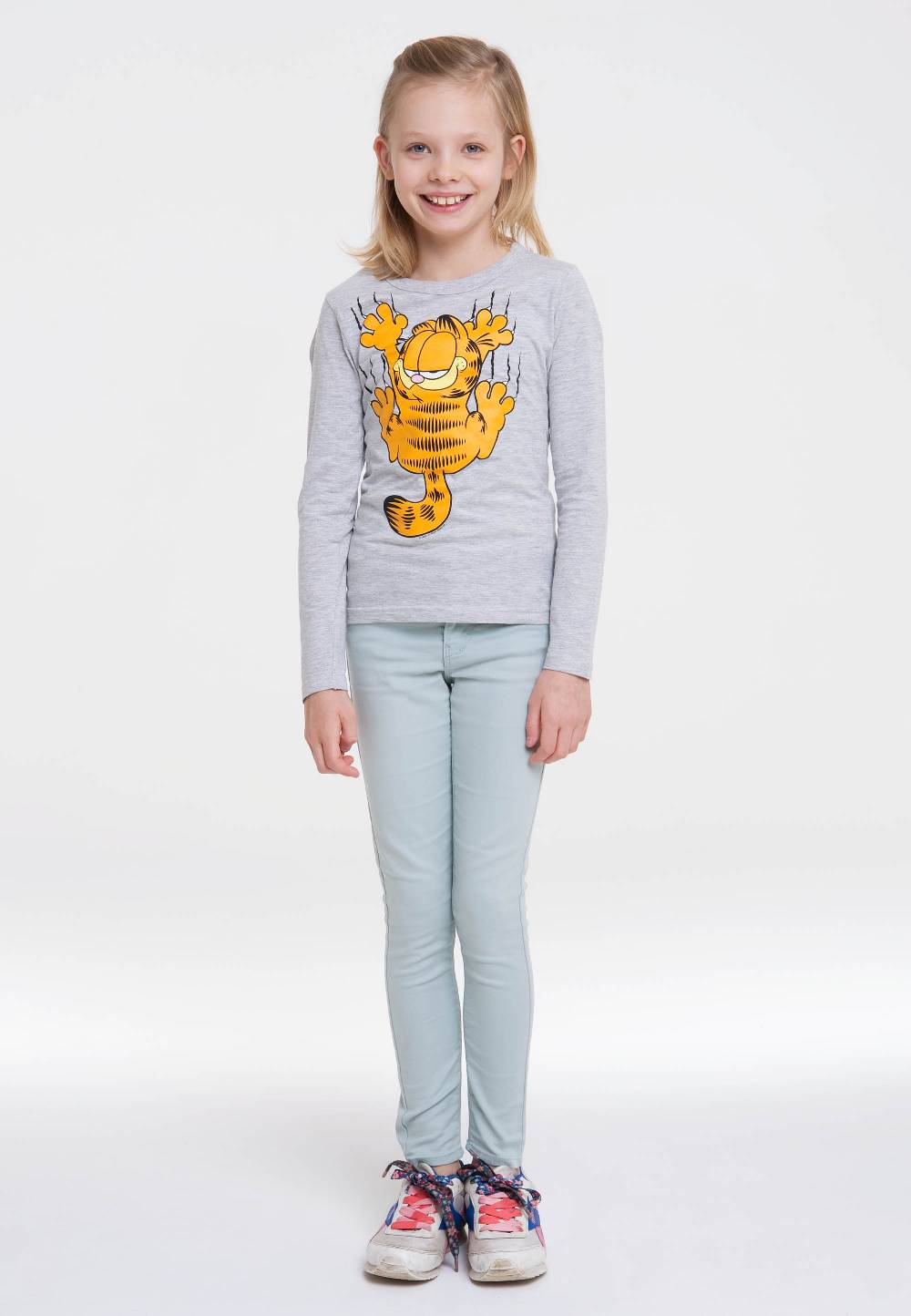 Logoshirt Garfield - Scratches - Langarmshirt Print - Kinder Neueste Stile