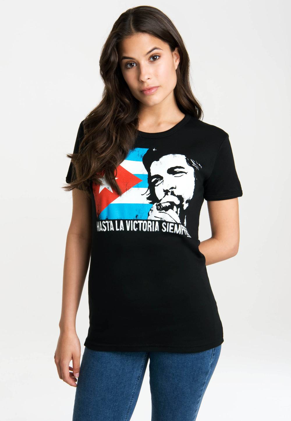 Logoshirt Che Guevara - Cuban Flag - T-Shirt Print - Damen Bis zu 55% Rabatt