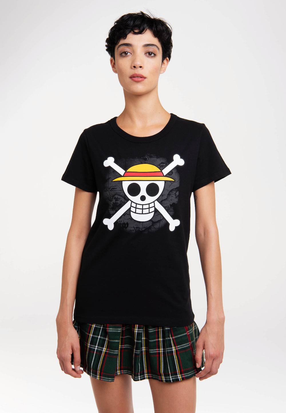 Logoshirt One Piece - Totenkopf - T-Shirt Print - Damen 2025