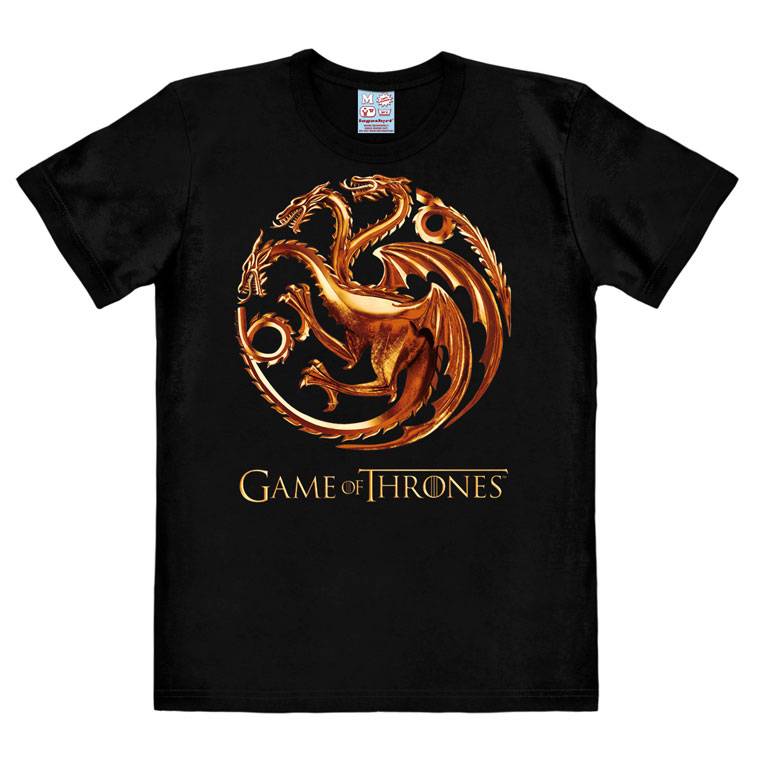 Logoshirt Game Of Thrones - Targaryen - Wappen - Drachen - T-Shirt Print - Damen Auslauf