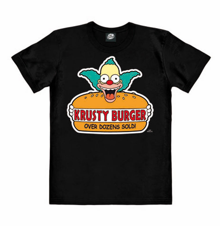 Logoshirt The Simpsons - Krusty der Clown - Krusty Burger - T-Shirt Print - Damen Hotsell