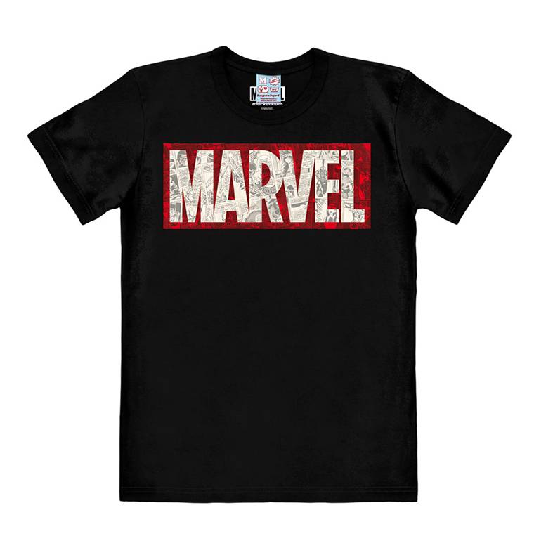 Logoshirt Marvel - Comic Block Logo - Marvel Comics - T-Shirt Print - Damen im Angebot
