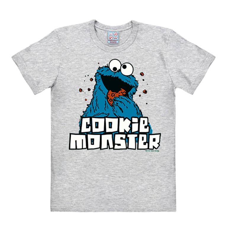 Logoshirt Sesamstrasse - Krümelmonster - Cookie Monster - T-Shirt Print - Damen Günstiger Verkauf