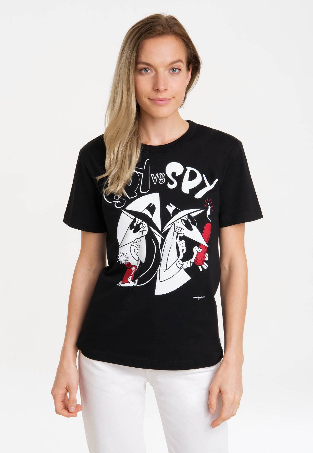 Logoshirt Mad Magazin - Spy vs Spy - Bomb & Dynamite - T-Shirt Print - Damen Günstig kaufen