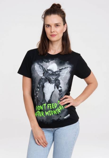 Logoshirt Gremlins - Don't Feed Me After Midnight - T-Shirt Print - Damen Online Shopping