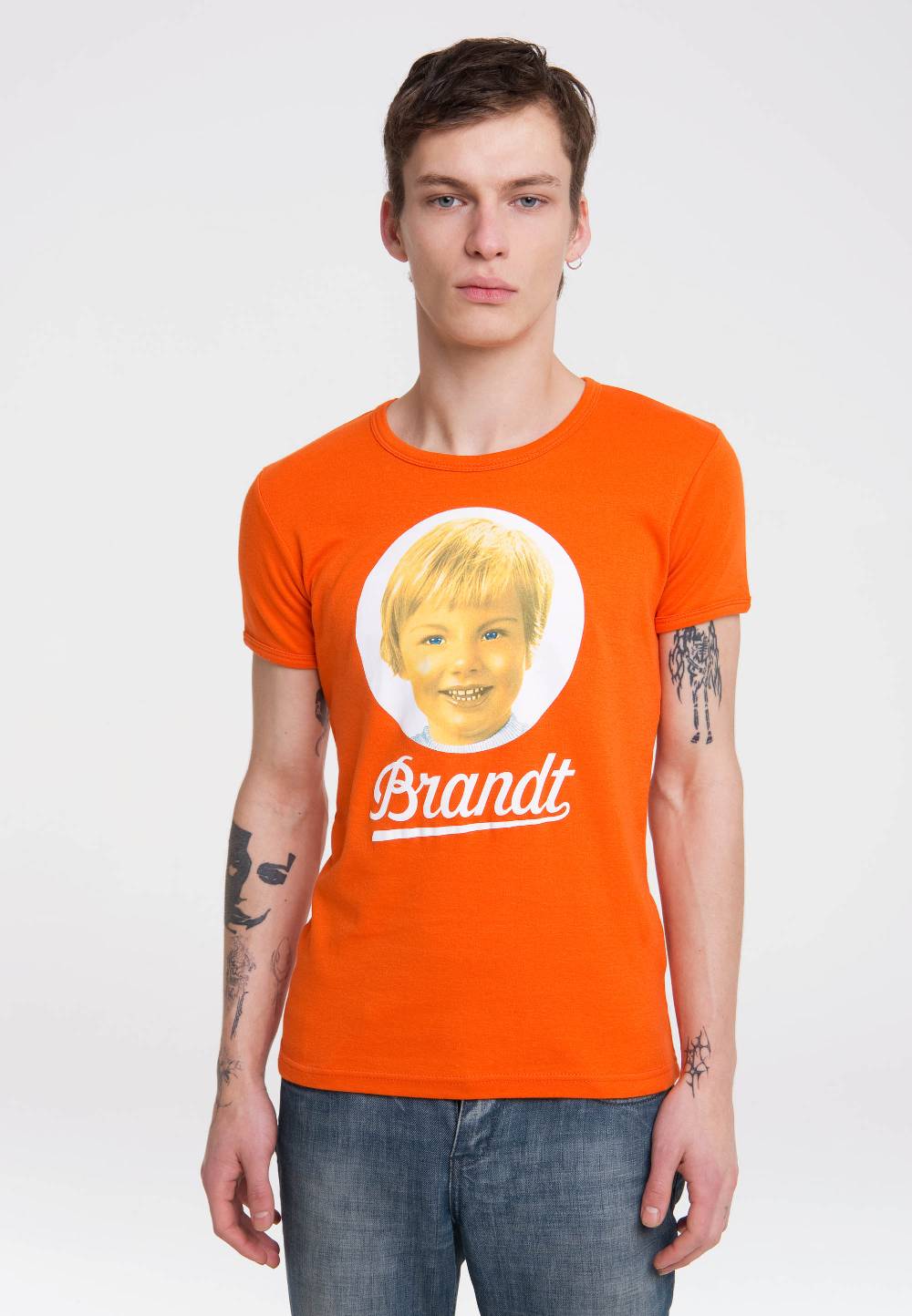 Logoshirt Brandt 70's - Logo - T-Shirt Print - Herren Saisonschlussverkauf