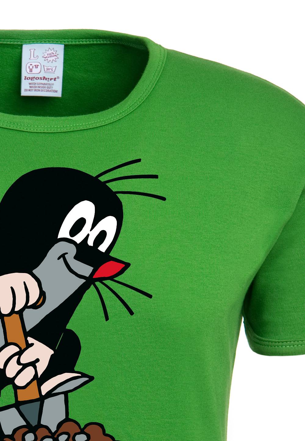 Logoshirt Der kleine Maulwurf - Hügel - T-Shirt Print - Herren Cyber Monday
