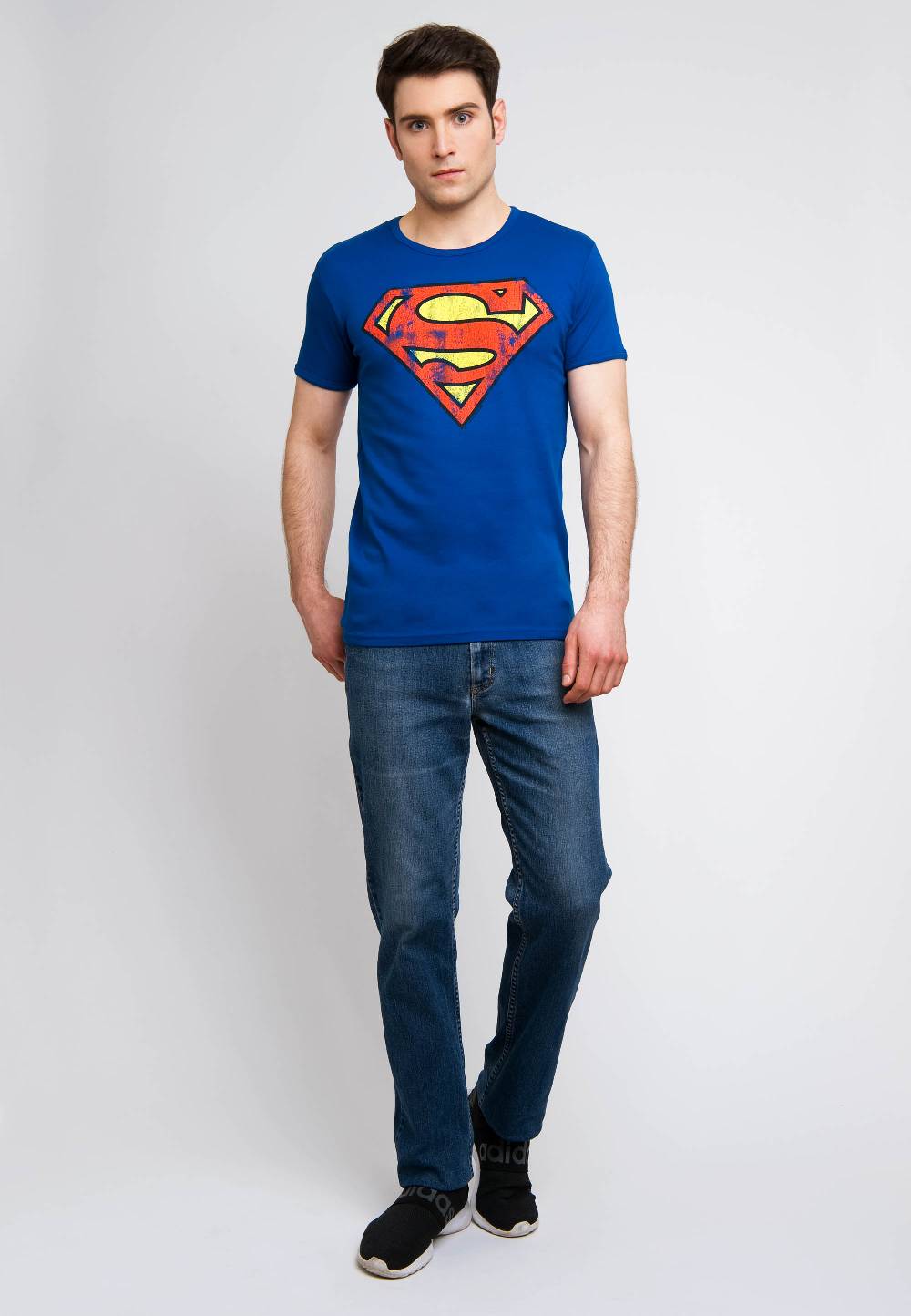 Logoshirt Superman - Logo - DC Comics - T-Shirt Print - Herren Osterangebot