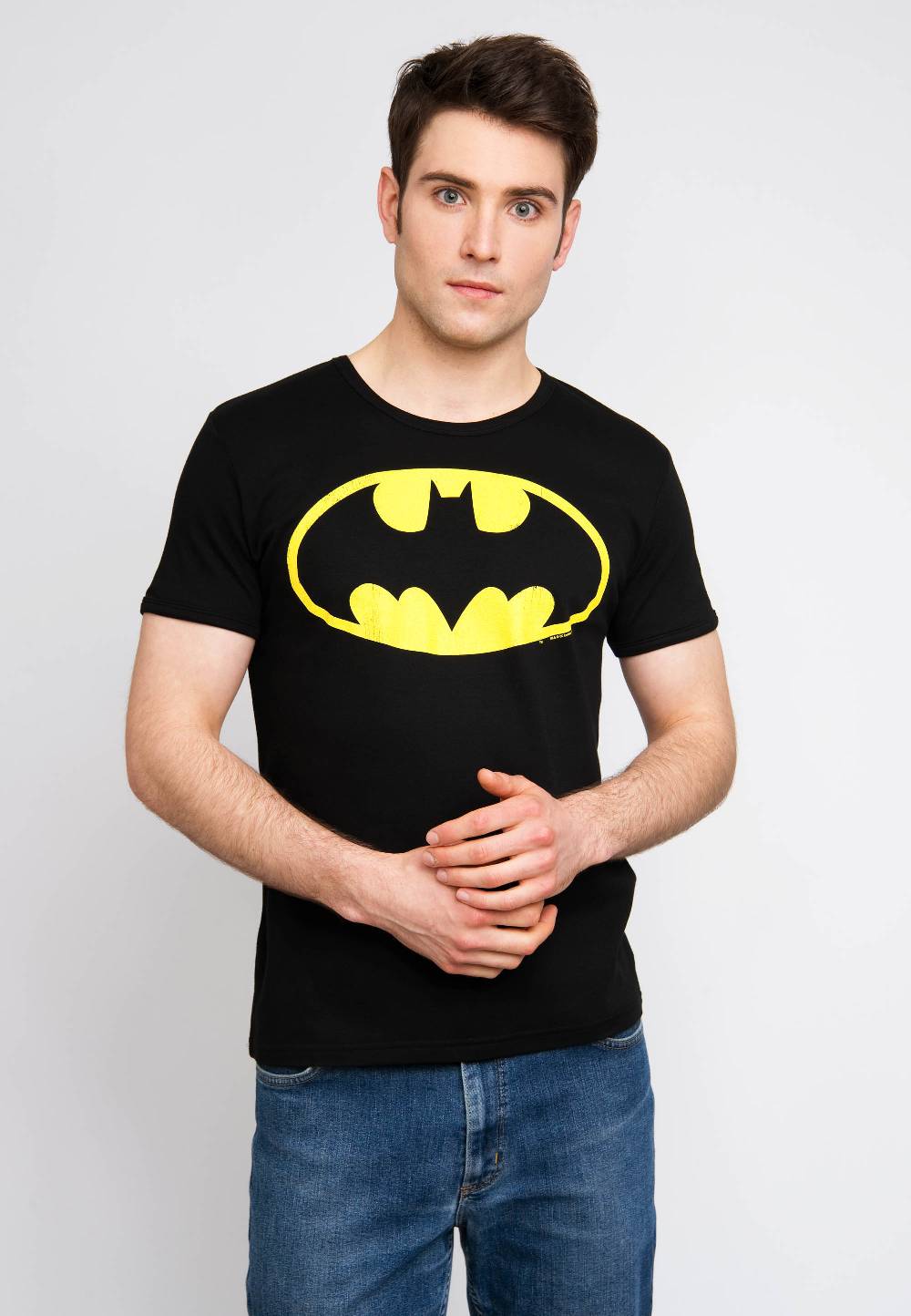 Logoshirt Batman Logo - DC Comics - T-Shirt Print - Herren Heißer Verkauf