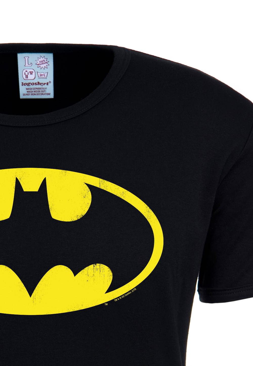 Logoshirt Batman Logo - DC Comics - T-Shirt Print - Herren Heißer Verkauf