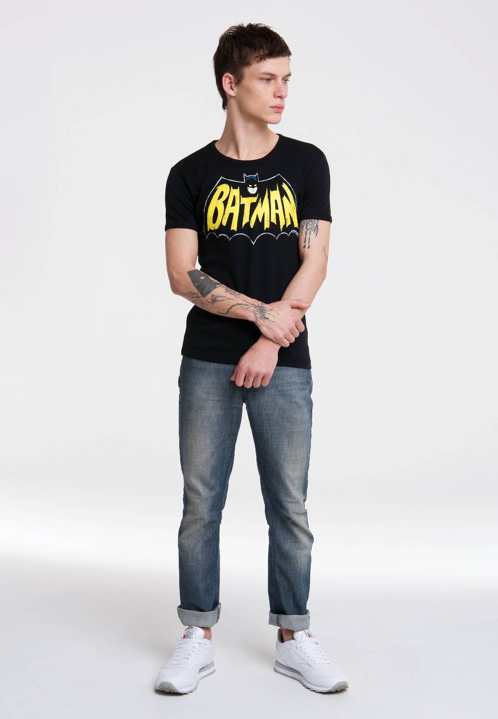 Logoshirt Batman - Fledermaus - DC Comics - T-Shirt Print - Herren Neueste Mode