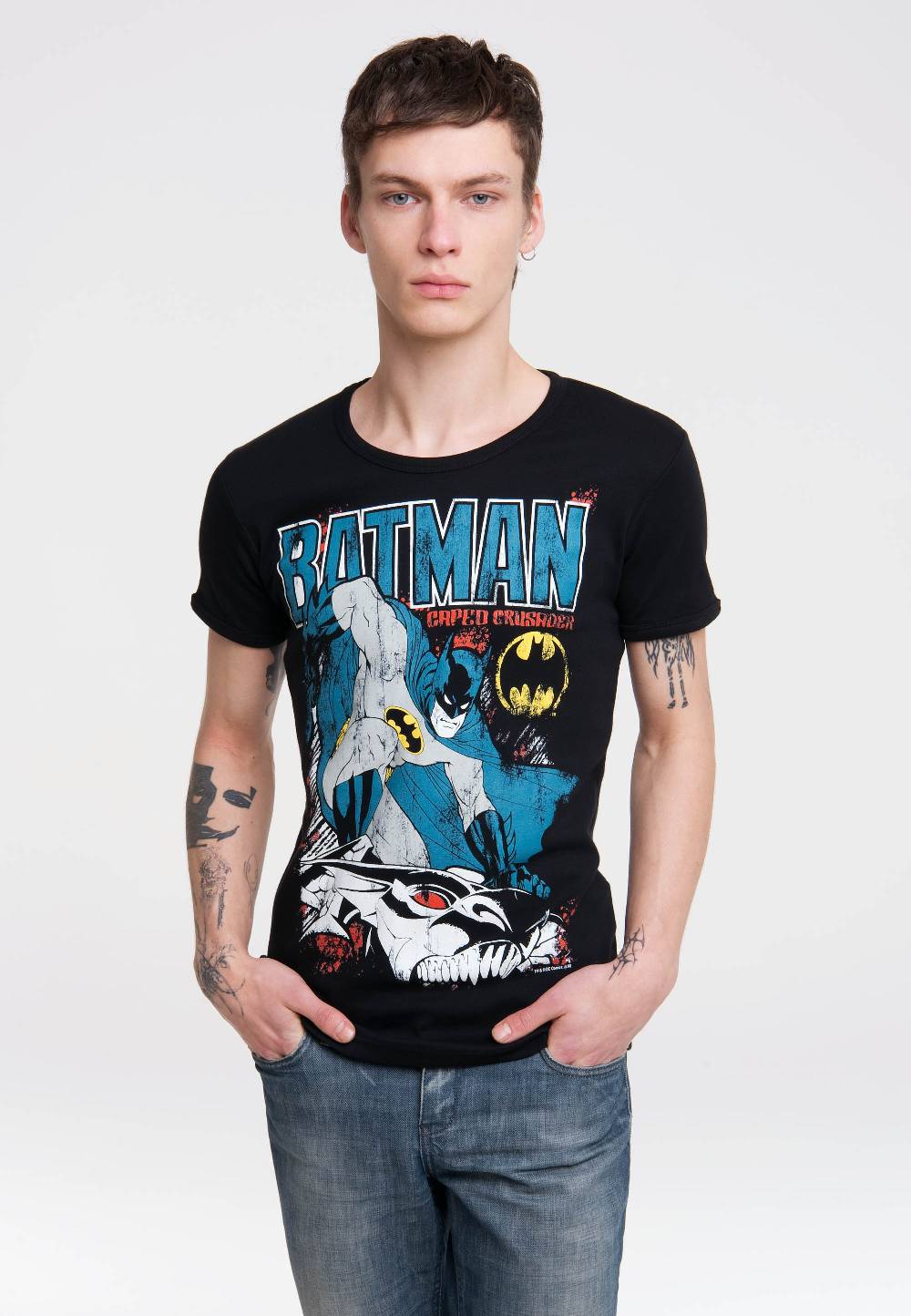 Logoshirt Batman - Der Jäger - DC Comics - T-Shirt Print - Herren Exklusive Angebote