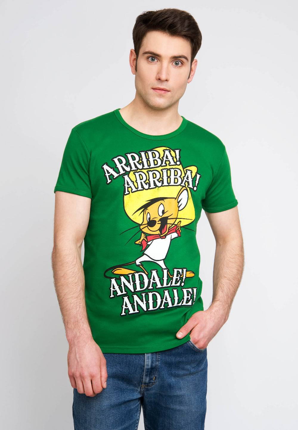 Logoshirt Looney Tunes - Speedy Gonzalez - Arriba Andale - T-Shirt Print - Herren Blitzangebot