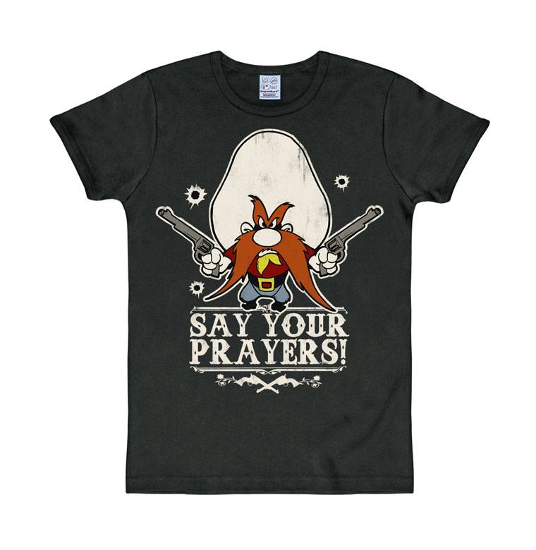 Logoshirt Looney Tunes - Yosemite Sam - Say Your Prayers - T-Shirt Print - Herren Große Rabatte