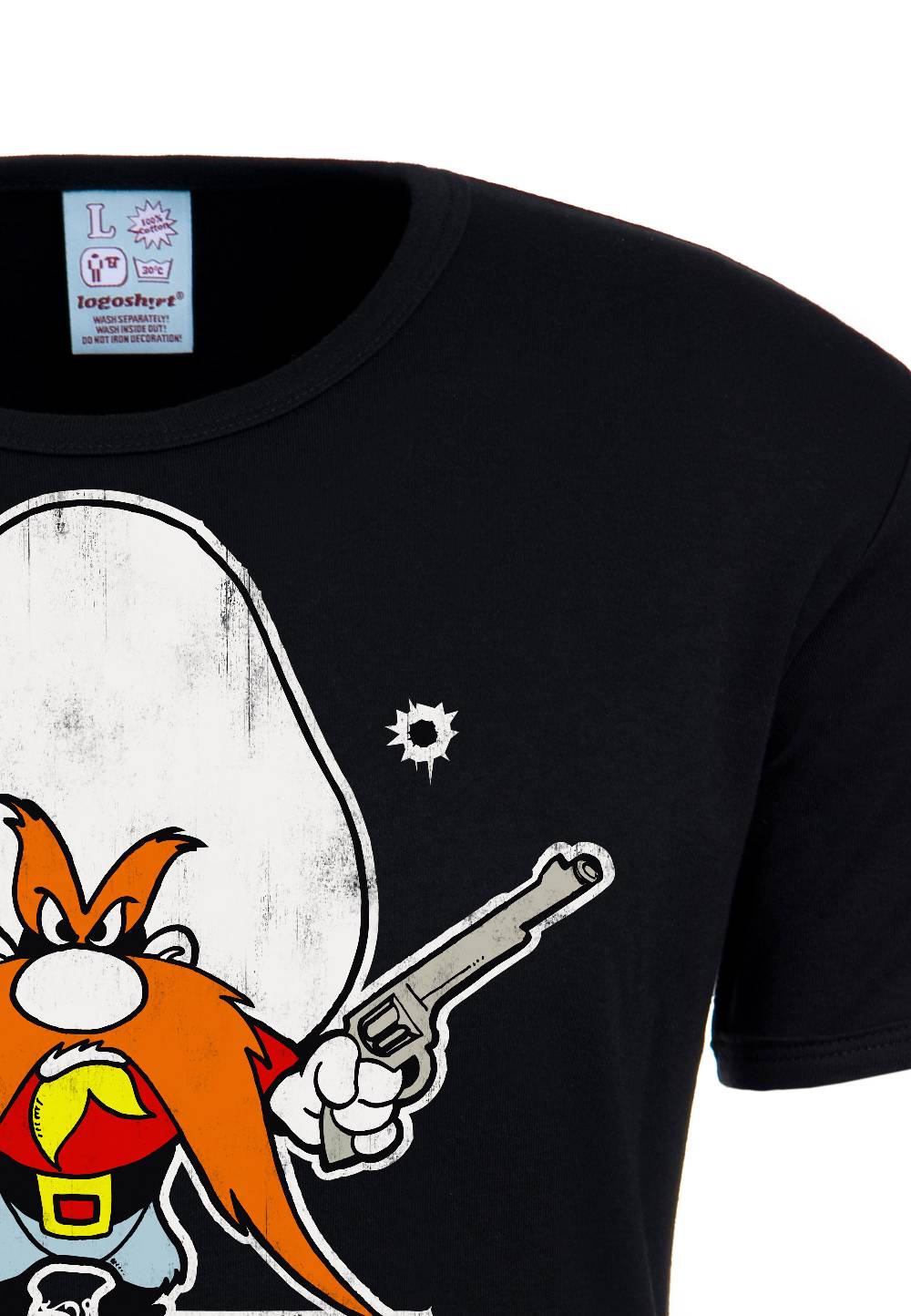 Logoshirt Looney Tunes - Yosemite Sam - Say Your Prayers - T-Shirt Print - Herren Große Rabatte