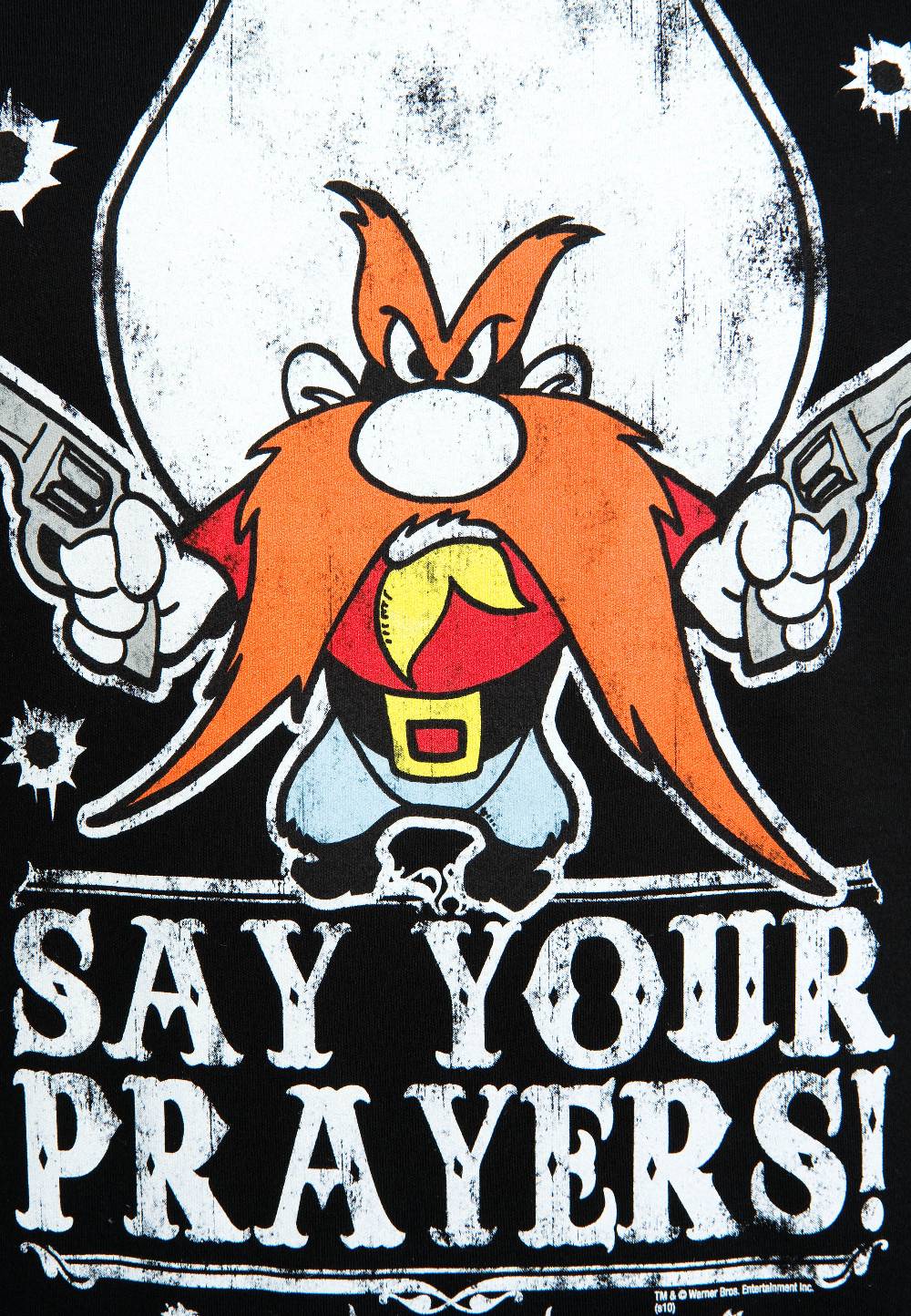 Logoshirt Looney Tunes - Yosemite Sam - Say Your Prayers - T-Shirt Print - Herren Große Rabatte