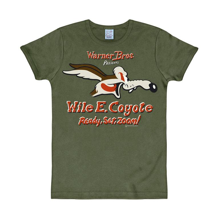 Logoshirt Looney Tunes - Wile E. Coyote - Ready, Set, Zoom! - T-Shirt Print - Herren Neuheiten