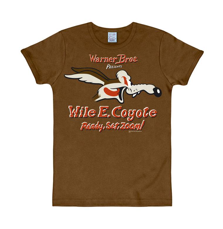 Logoshirt Looney Tunes - Wile E. Coyote - Ready, Set, Zoom! - T-Shirt Print - Herren Neuheiten