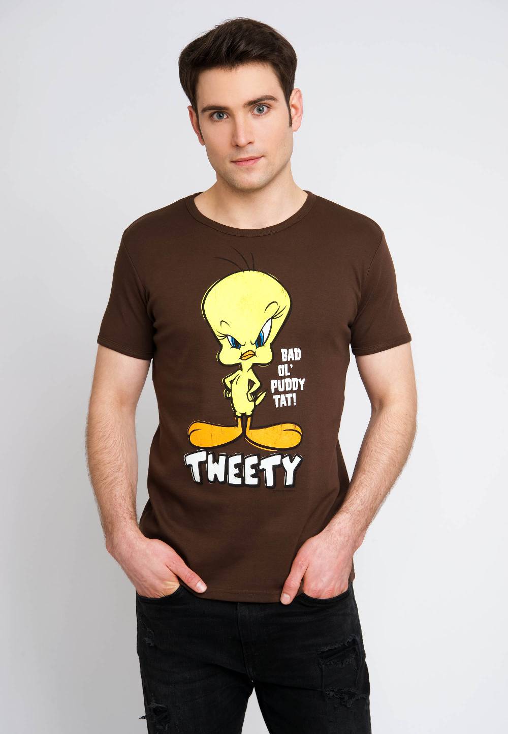 Logoshirt Looney Tunes - Tweety - T-Shirt Print - Herren Bestseller