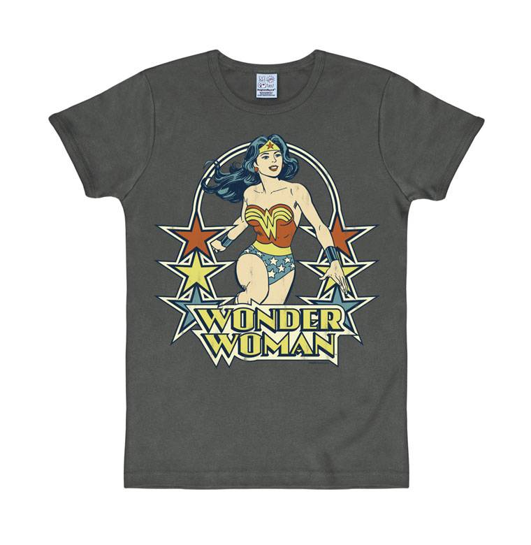 Logoshirt Wonder Woman - Sterne - DC Comics - T-Shirt Print - Herren Sonderangebote