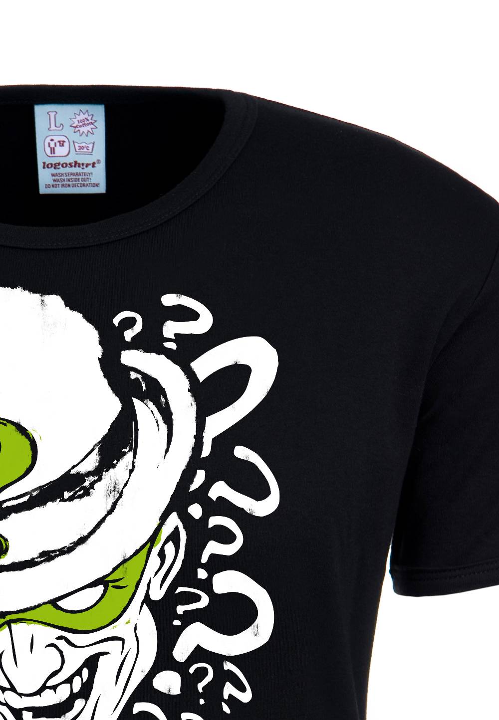 Logoshirt Batman - The Riddler - Back From Arkham Asylym - DC Comics - T-Shirt Print - Herren Letzter Tag
