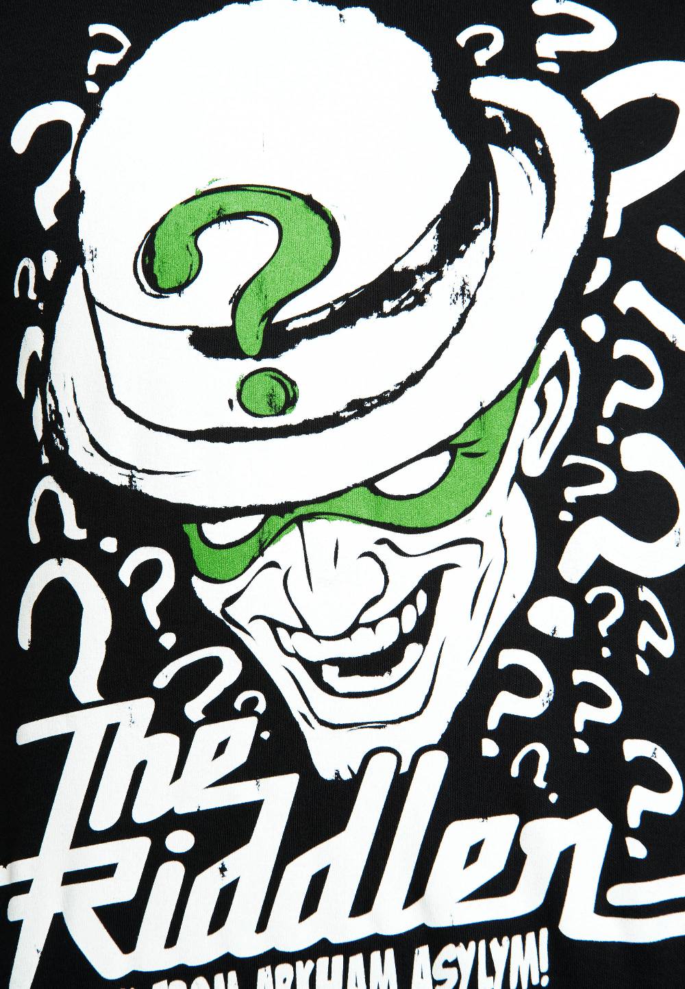 Logoshirt Batman - The Riddler - Back From Arkham Asylym - DC Comics - T-Shirt Print - Herren Letzter Tag