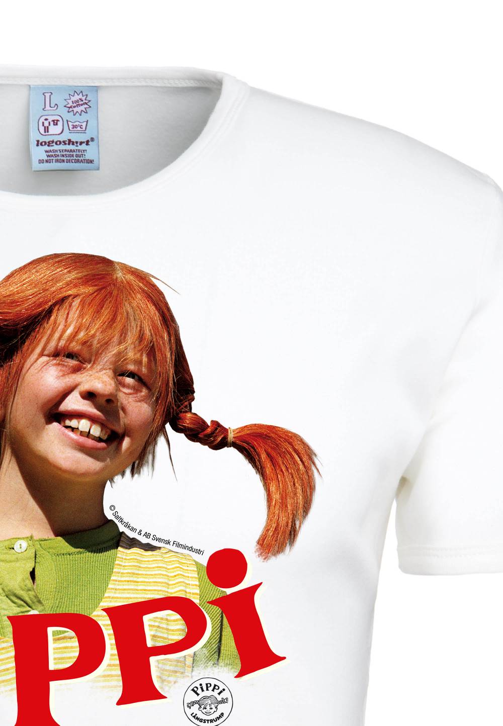Logoshirt Pippi Langstrumpf & Herr Nilsson - T-Shirt Print - Herren Bis zu 65% Rabatt