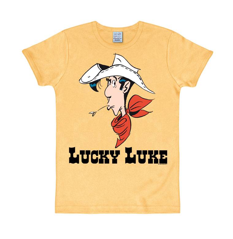 Logoshirt Lucky Luke - Portrait - T-Shirt Print - Herren Sonderangebot der Fabrik