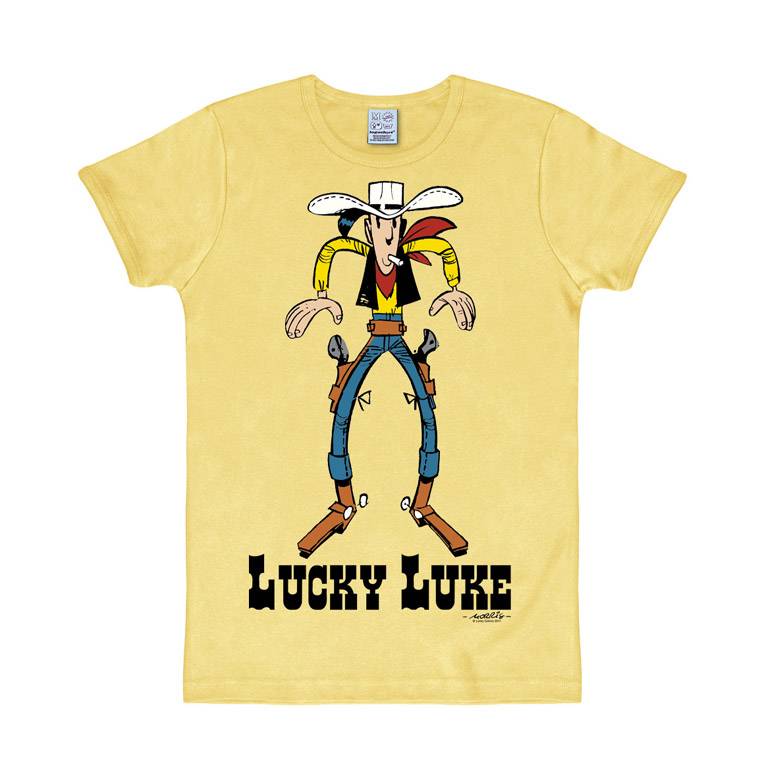 Logoshirt Lucky Luke - Showdown - T-Shirt Print - Herren Bis zu 55% Rabatt