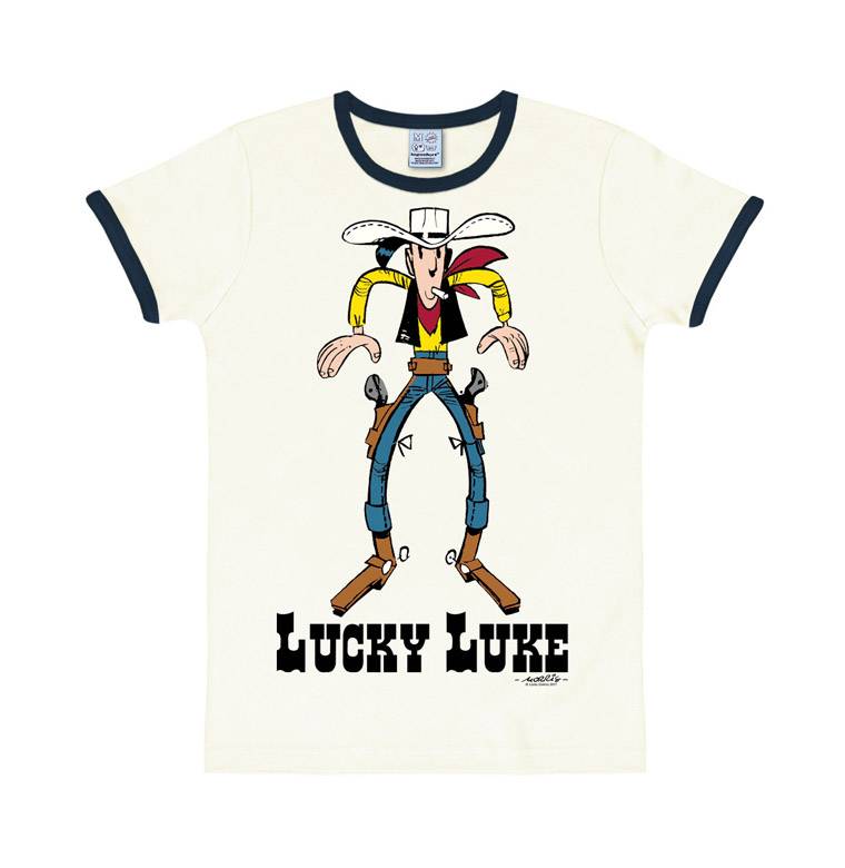 Logoshirt Lucky Luke - Showdown - T-Shirt Print - Herren 50% Rabatt mit kostenlosem Versand