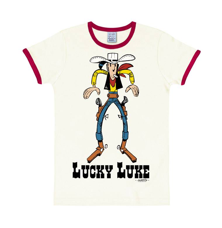 Logoshirt Lucky Luke - Showdown - T-Shirt Print - Herren 50% Rabatt mit kostenlosem Versand