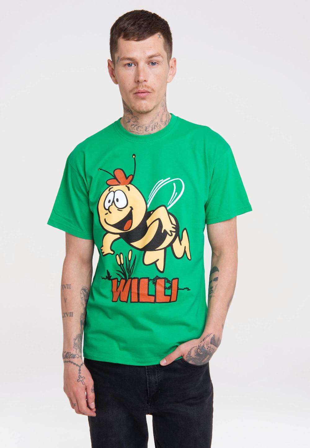 Logoshirt Die Biene Maja - Willi - Fliegend - T-Shirt Print Clearance-Verkauf
