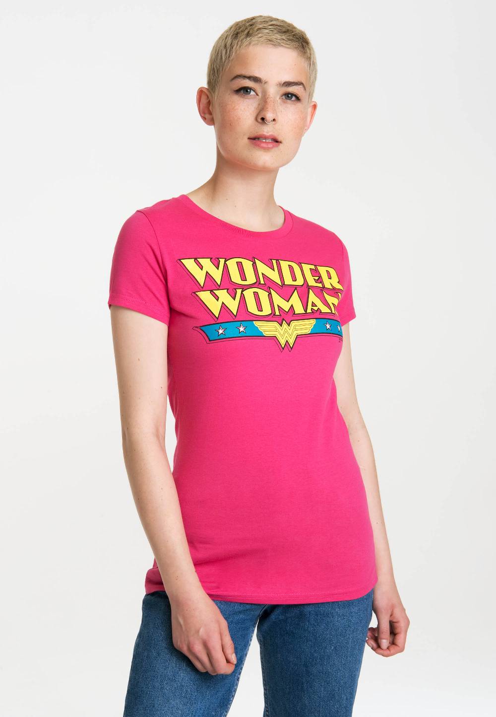Logoshirt Wonder Woman - Logo - DC Comics - T-Shirt Print - Damen Online