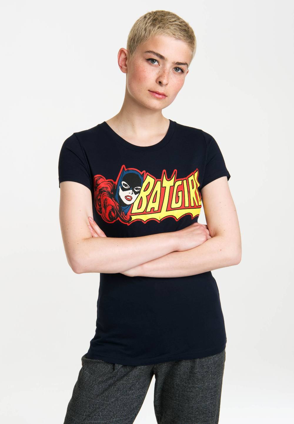 Logoshirt Batman - Batgirl - Logo - DC Comics - T-Shirt Print - Damen Auslauf