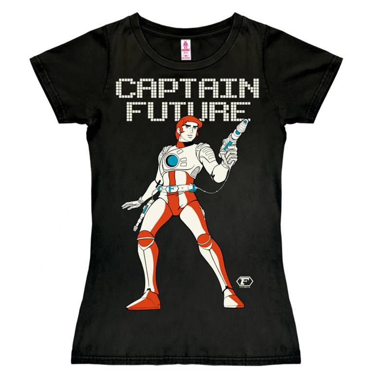 Logoshirt Captain Future - Wizard of Science - T-Shirt Print - Damen Blitzverkäufe