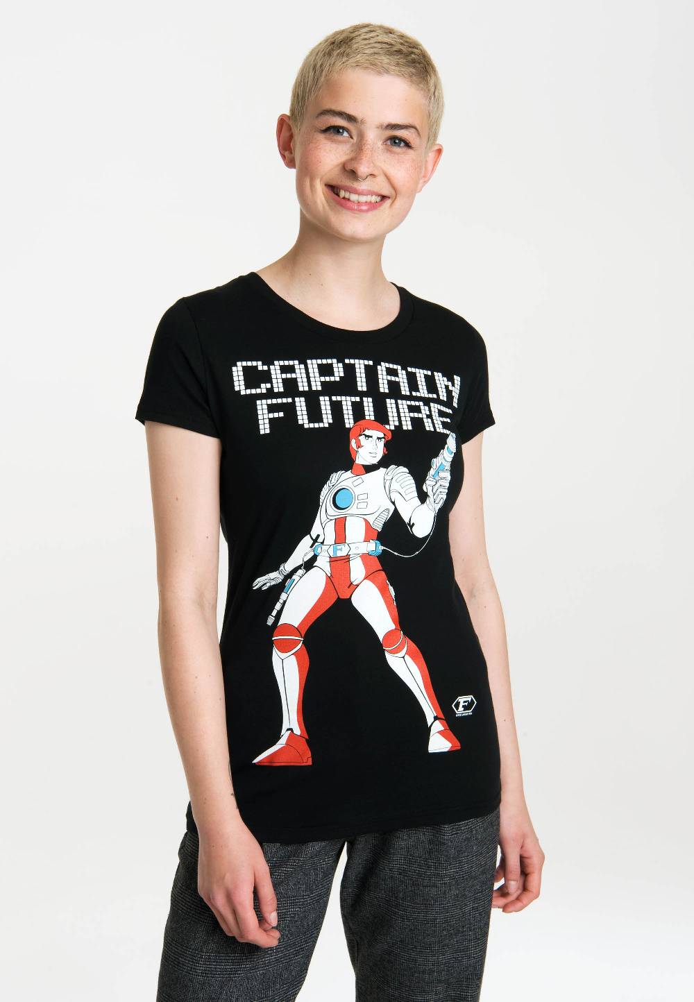 Logoshirt Captain Future - Wizard of Science - T-Shirt Print - Damen Blitzverkäufe