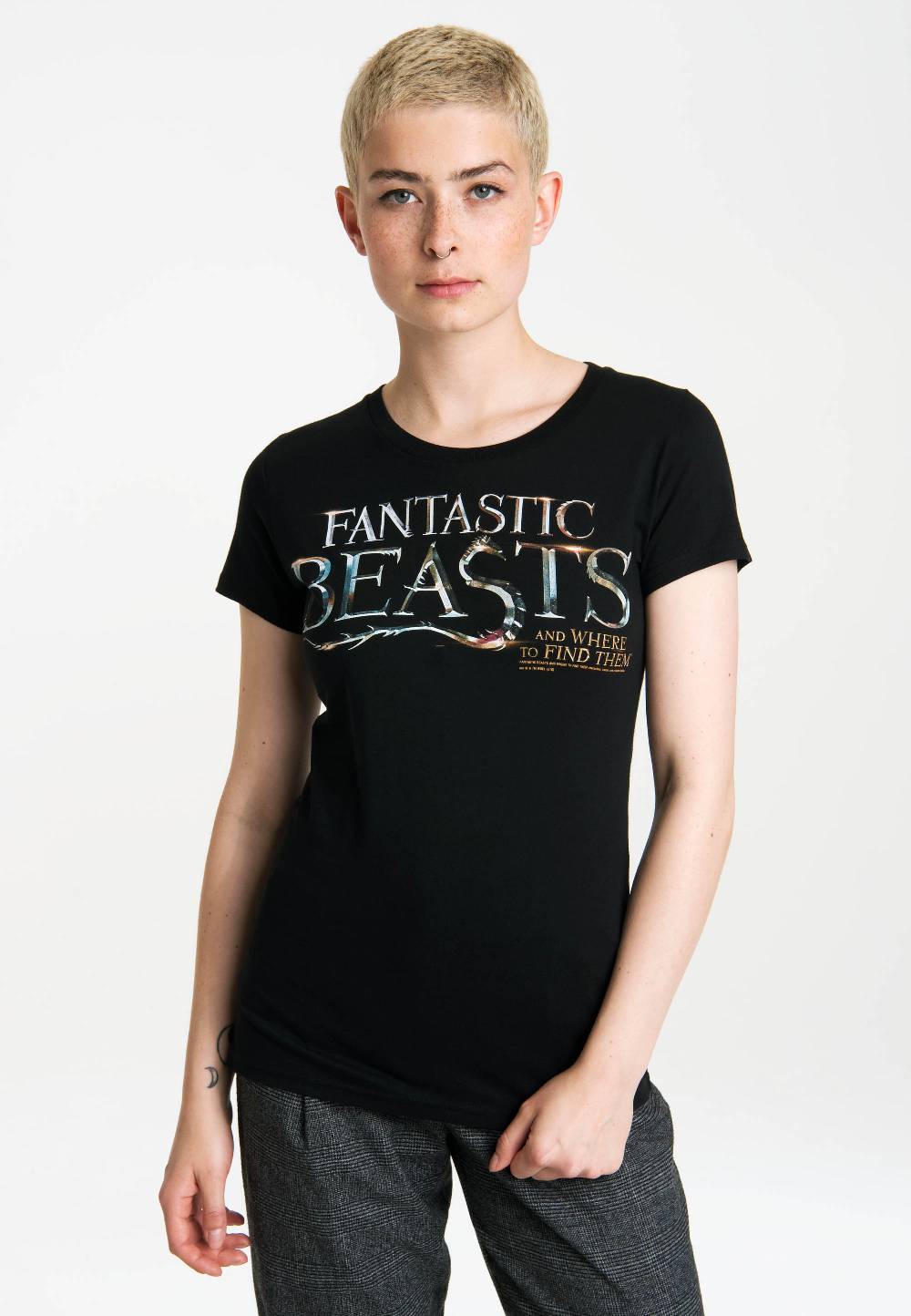 Logoshirt Phantastische Tierwesen Logo - T-Shirt Print - Damen Kostenloser Versand